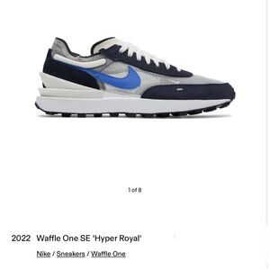 2022
Waffle One SE 'Hyper Royal Big boys 7- good condition